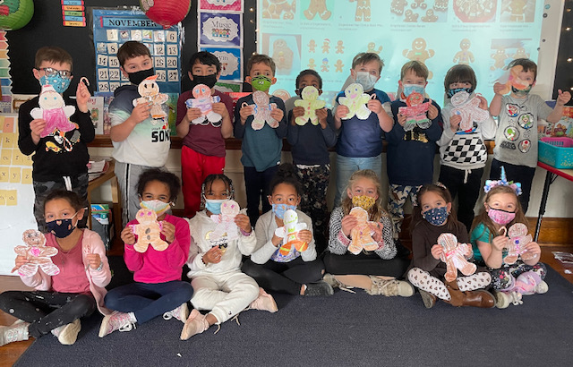 I love to learn about different cultures and traditions.  This month the families in our classroom are teaching us about a winter tradition they have with their families.  We kicked it off with a family that decorates gingerbread men every year! Thanks for sharing with us.