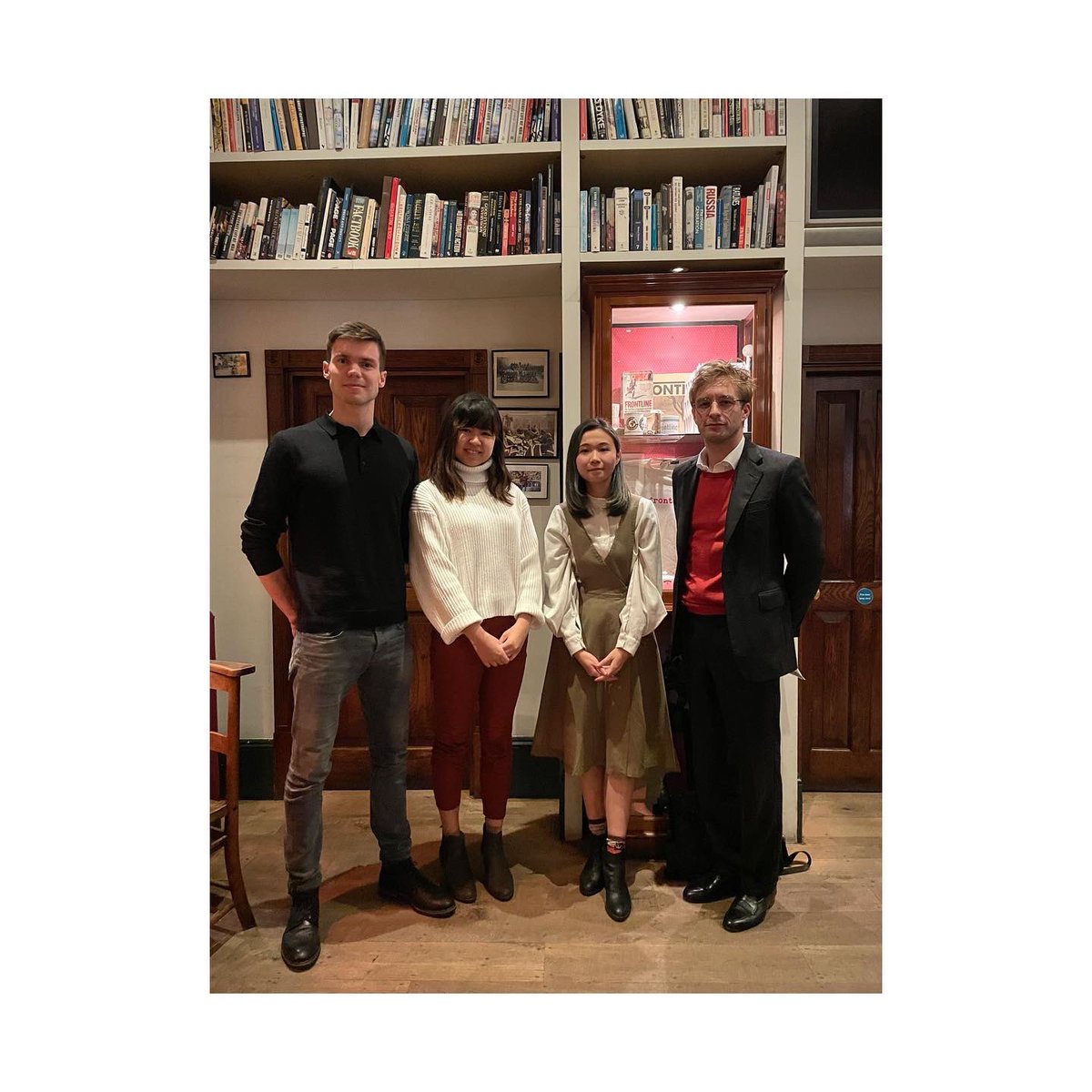 We had the pleasure to show „Dear Future Children“ at the Frontline Club in London, followed by a panel discussion with Hong Kong activists <a href="/chungchingkwong/">Chung Ching Kwong 鄺頌晴</a> and <a href="/catherinekyli/">Catherine Li</a>, moderated by <a href="/lukedepulford/">Luke de Pulford</a>.

Thanks again to <a href="/German_Films/">German Films</a> for supporting our UK distribution efforts