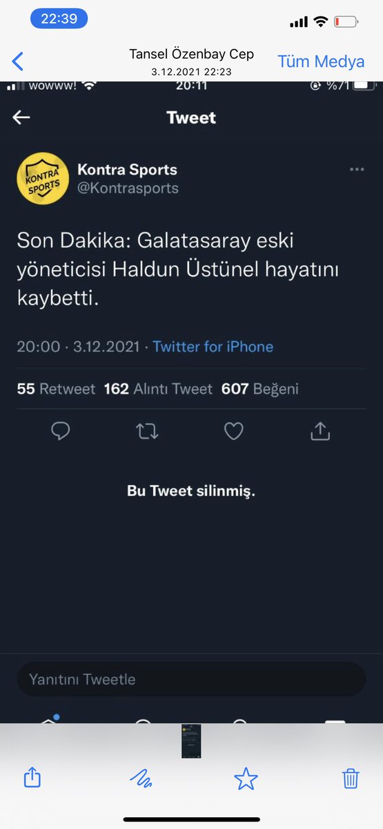 ustunelzeynep's tweet photo. Haber senden çıkmış…Yarın ne kadar  gücüm varsa senin üzerine yürüyeceğim..Suç duyurusunda bulunacağım..yaptığın bu aşağılık haberin bedelini ödeyeceksin…@Kontrasports https://t.co/TbMj4DhI8C