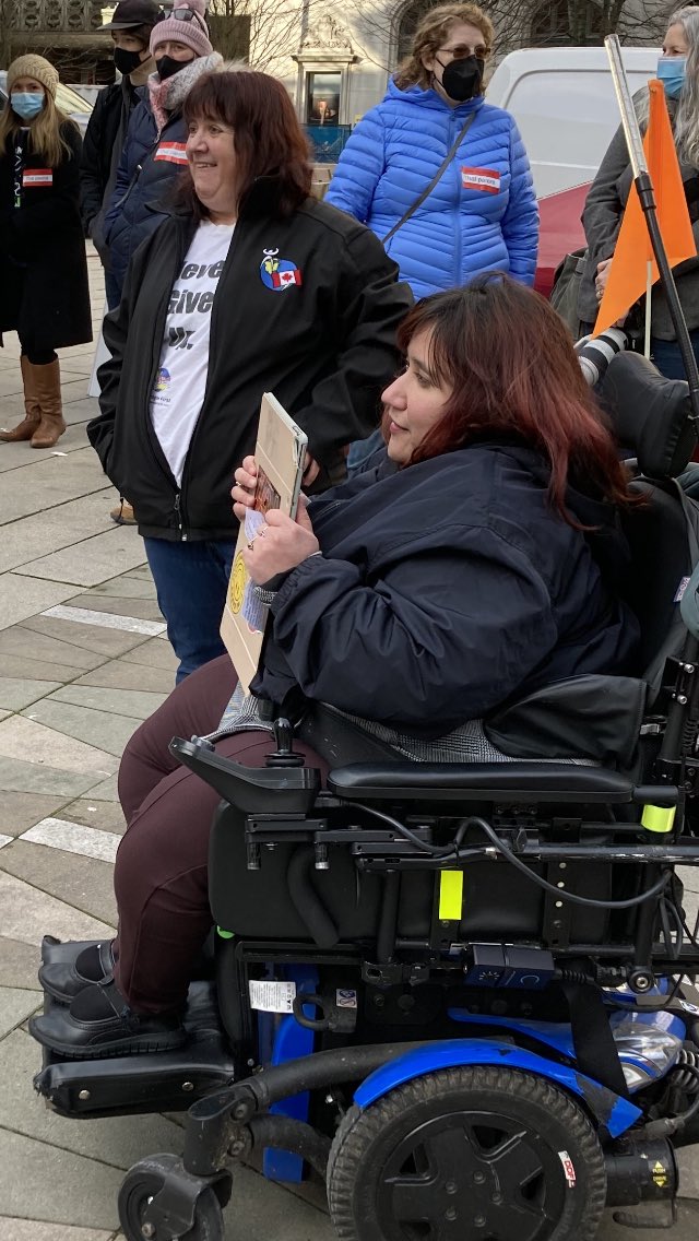 DyslexiaBC's tweet photo. @GlobalBC @BCPeopleFirst @JenPalmaGlobal @picsofyoucmorv @TracyCareQ #bcpoli #bced #accessibilitybc Where are the MLAs today  The BCTF is the only one here besides the disabled community!  ☺️ https://t.co/MSNNltSzt6