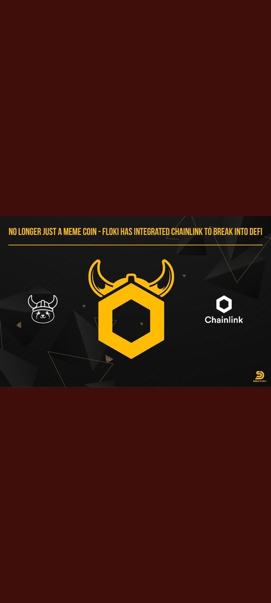 AvenidoFin's tweet photo. @ProTheDoge Those who knows knows ๐ค #Floki #Chainlink #Defi #FlokiFriday https://t.co/a6TjlrokPT