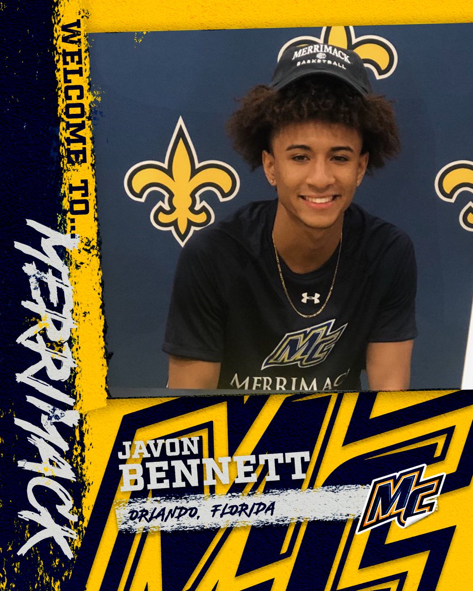 Merrimack Men’s Basketball (@merrimackmbb) on Twitter photo We couldn’t be more excited to announce the newest members to the Warrior family.
Welcome from Orlando, Florida <a href="/JavonBennett9/">Javon Bennett</a>
#MakeChaos // #GoMack We couldn’t be more excited to announce the newest members to the Warrior family.
Welcome from Orlando, Florida <a href="/JavonBennett9/">Javon Bennett</a>
#MakeChaos // #GoMack