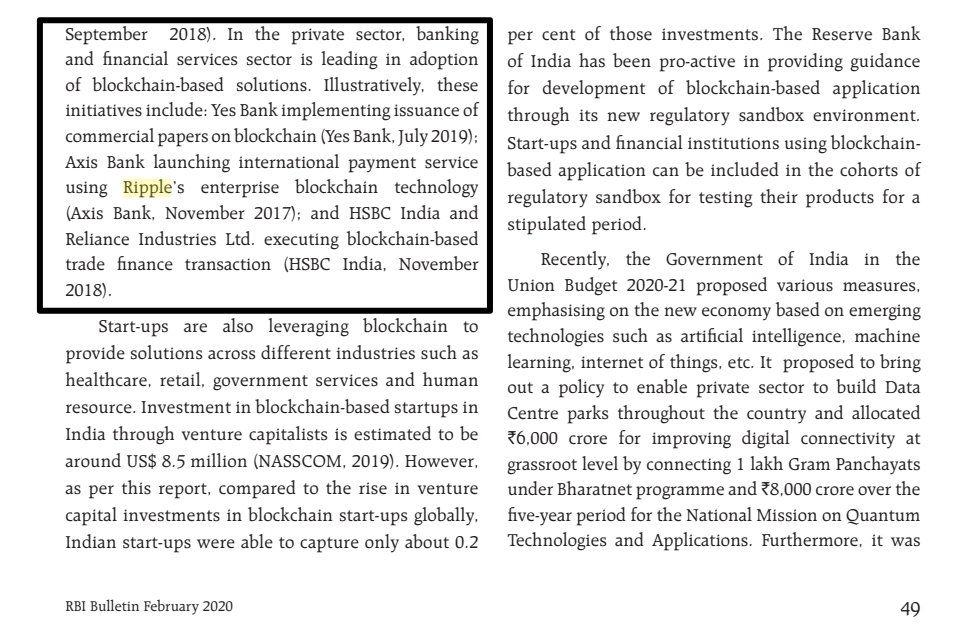 UniverseTwenty's tweet photo. BOOM💥💥💥 Reserve Bank Of India Will Use #ripple #XRP As CBDC. Infact All Banks Of #India Will Use #XRPL 

Its Confirmed They Will Use #ripple #XRP They Are Working With #ripple Since 2015/16.

Official Website Reserve Bank Of India. 

#XRPCommunity #XRPArmy #XRPtheStandard https://t.co/jomoNGiSfw
