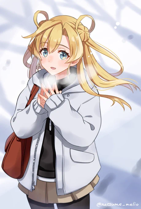 冬の阿武隈ちゃん
#艦これ #阿武隈 