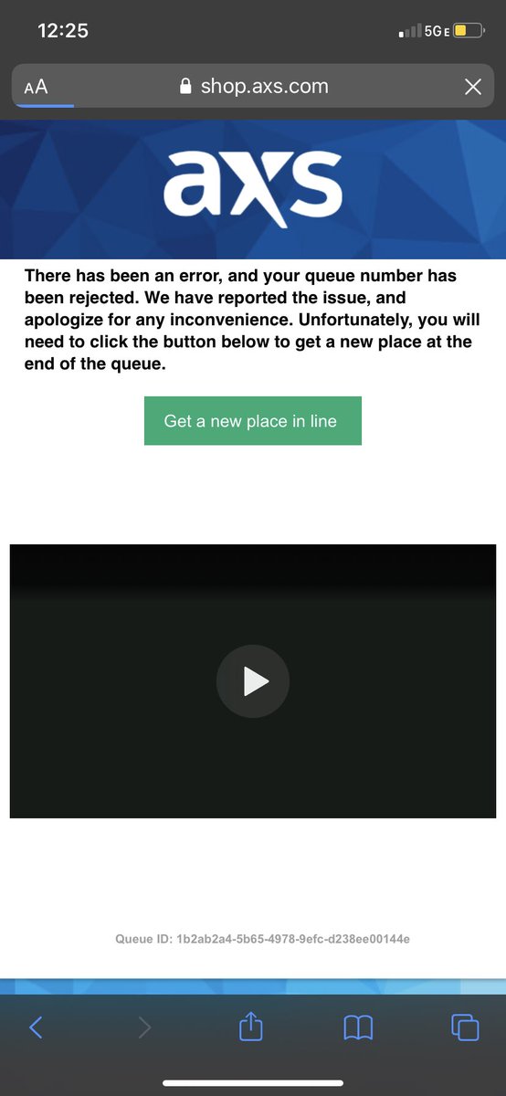 AudraCatelynn's tweet photo. The dramatic end to my TWO HOUR saga of trying to get @TpTroubadours tickets… @axs needs to get their crap together 🥲 https://t.co/IuZRKlwsgD