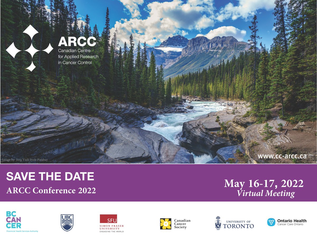CC_ARCC's tweet photo. Announcing the 2022 ARCC Conference - #ARCC2022!  We are again going virtual on May 16-17, 2022, and abstract submission will open next week. Keep up-to-date as the conference evolves at https://t.co/KlbPVa8cIQ https://t.co/hkw39TiFAx