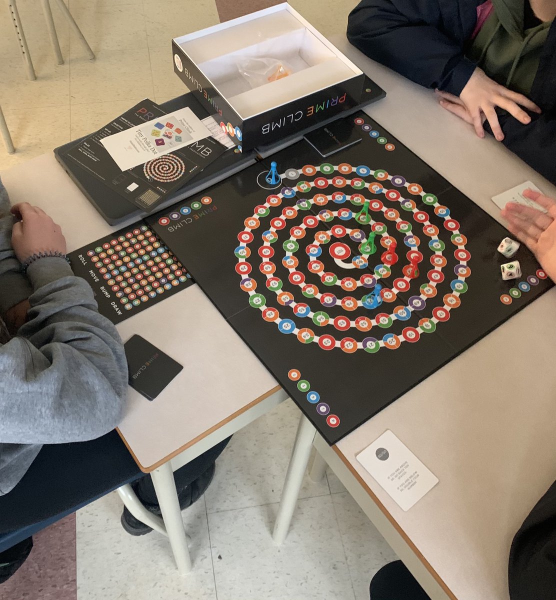 macphee_maggie's tweet photo. Some prime climb today for #funmathfriday, the kids LOVED it! @MathforLove #ccrcemath https://t.co/ABTMFGkIym