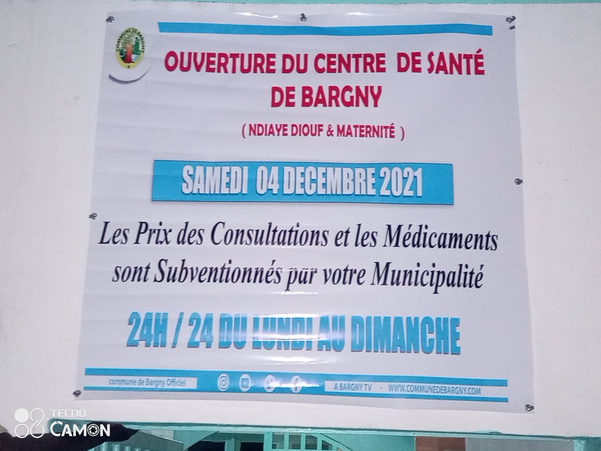 CommunedeBargny's tweet photo. Centre de Santé de Bargny https://t.co/w20tc7mylv