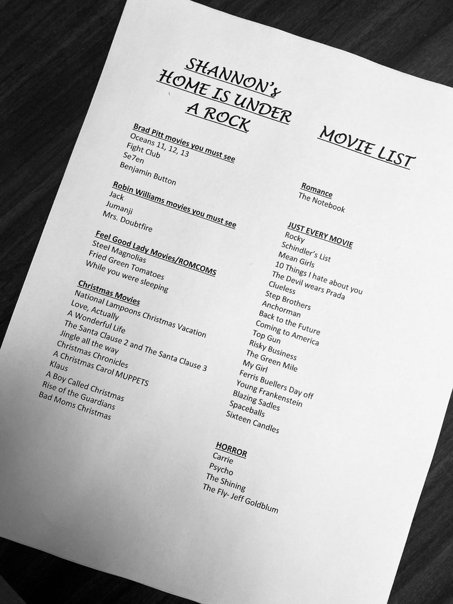 BChatsWShannon's tweet photo. #WritingCommunity movie list thus far for my channel. thanks to my baffled but supportive coworkers. I will get to them all eventually #movies #catchingup #lotsofChristmas #firstlistofseveral https://t.co/cChV9VD4K5
