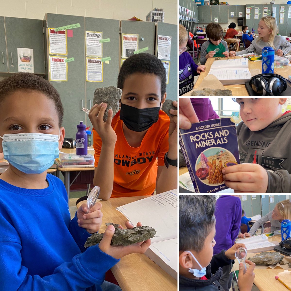 Miller Ridge is the best place to find rocks, fossils, &amp; minerals. <a href="/MillerRdgTweets/">Miller Ridge Elementary School</a> #MiddieRising #sciencerules