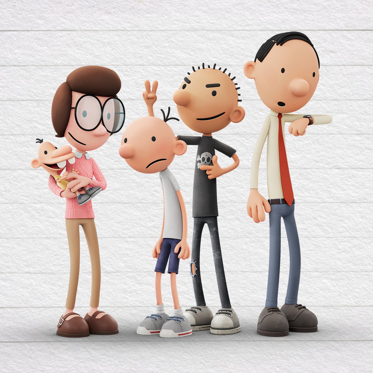 Disney's tweet photo. Take note: Being a kid isn’t easy. ✏️ 📓 Diary of a Wimpy Kid is now streaming on @DisneyPlus. https://t.co/Rm7NCeaTMN