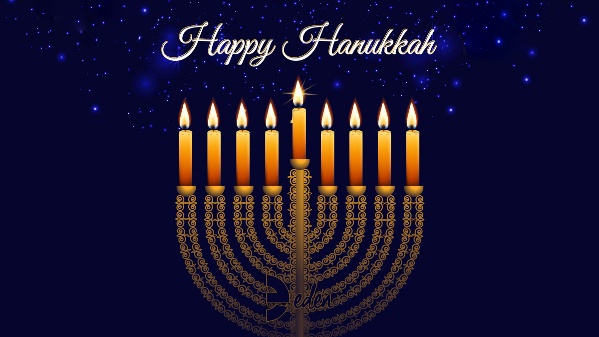 EdenAdvertising's tweet photo. Wishing you a bright festival of lights full of blessings! Happy Hanukkah!
#happyhanukkah https://t.co/DXCOmKf8cf