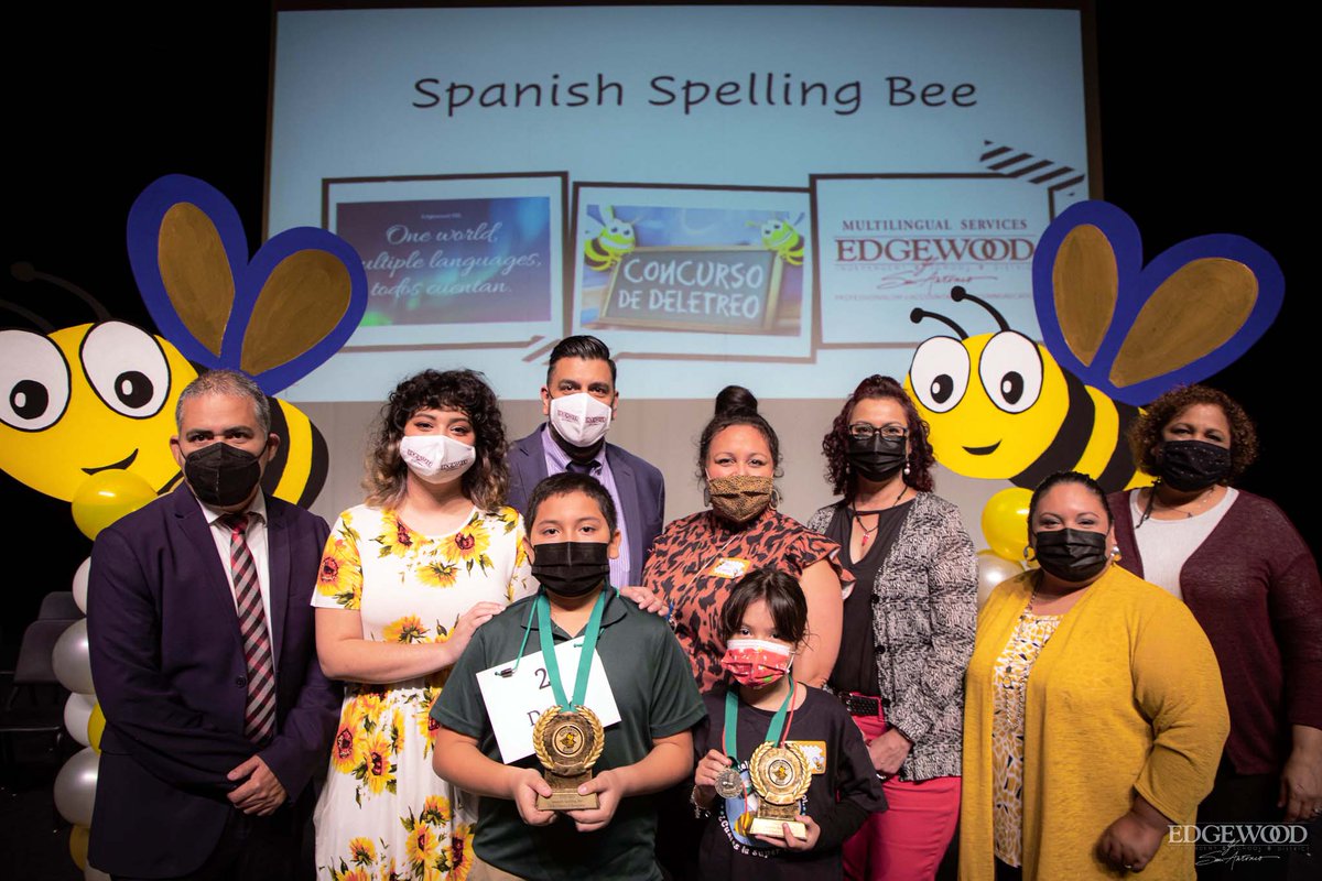 EISDofSA's tweet photo. How do you spell W-I-N-N-E-R 🐝 Meet this year's District Spelling Bee champions! David is from @ETWrennMS and Belen is a proud mustang from @ROYCISNEROSES. Both are now headed to the regional spelling competition in February!!! @mymustangpride1 https://t.co/wpnLofAPmy