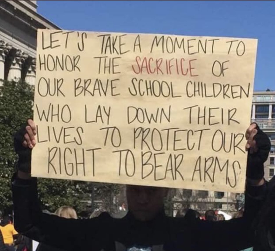 GlennonDoyle's tweet photo. Fuck you, @NRA. Everyone please Follow @MomsDemand https://t.co/bl3WvJOUbI