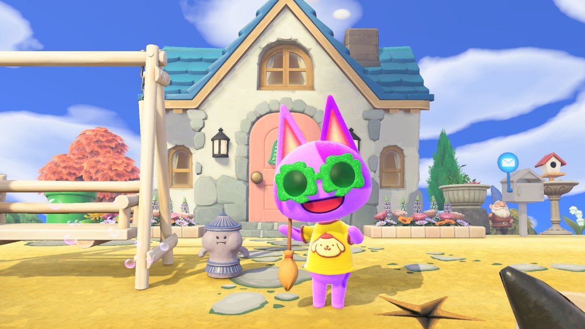 AmandaRuthAC's tweet photo. Bob... a true fashion icon.

#acnhbob #AnimalCrossing #ACNH #NintendoSwitch https://t.co/WI26RZrlgR