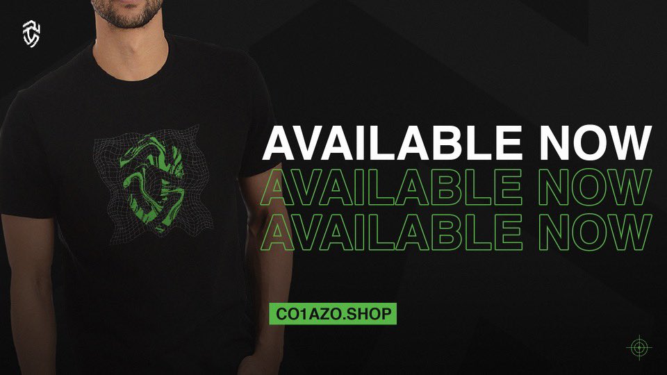 Co1azo's tweet photo. FIRST EVER OFFICIAL MERCH DROP LETS GOOOOO💚👊
https://t.co/X7TxOi10h9 https://t.co/jgl8UR0BPM