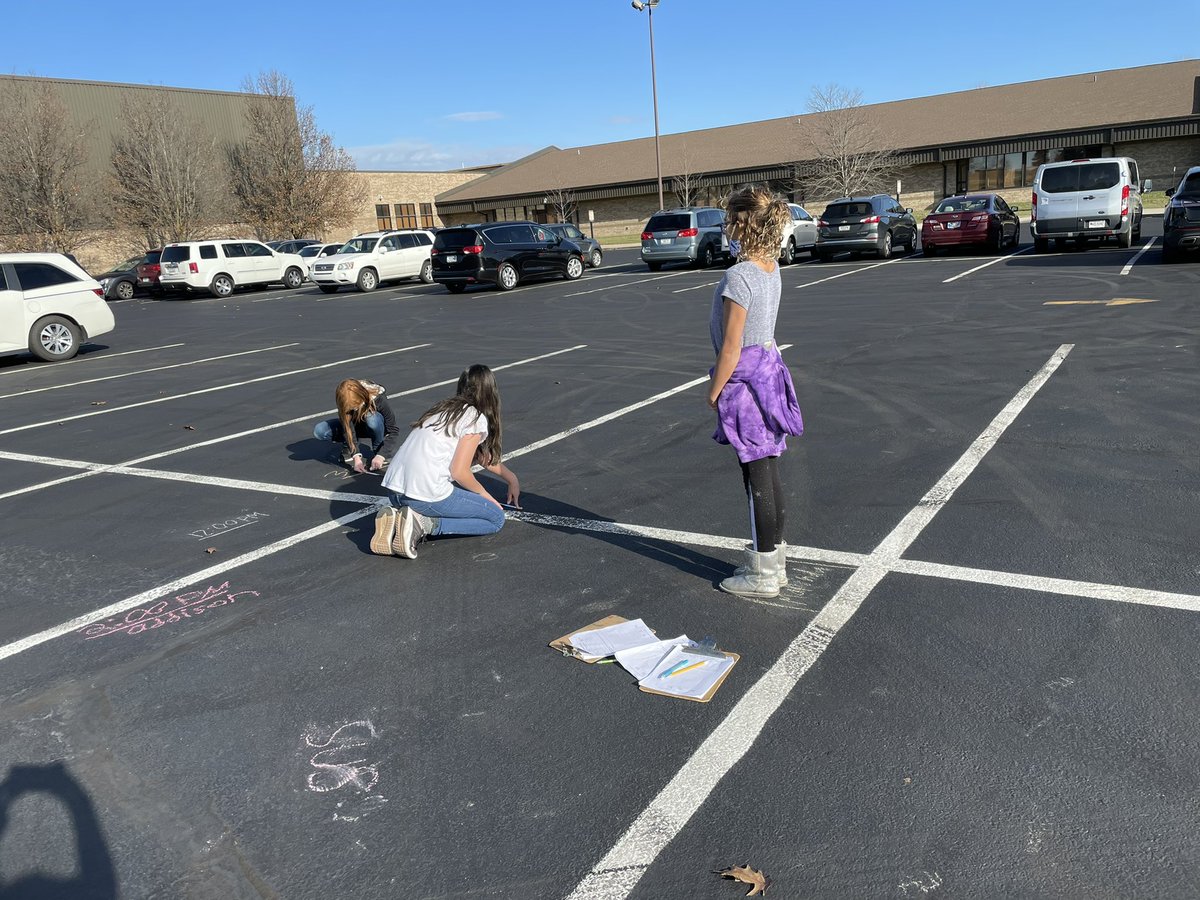 kkdeckard's tweet photo. Studying how our shadows change with the position of the sun. https://t.co/VK5Epd2Lbf