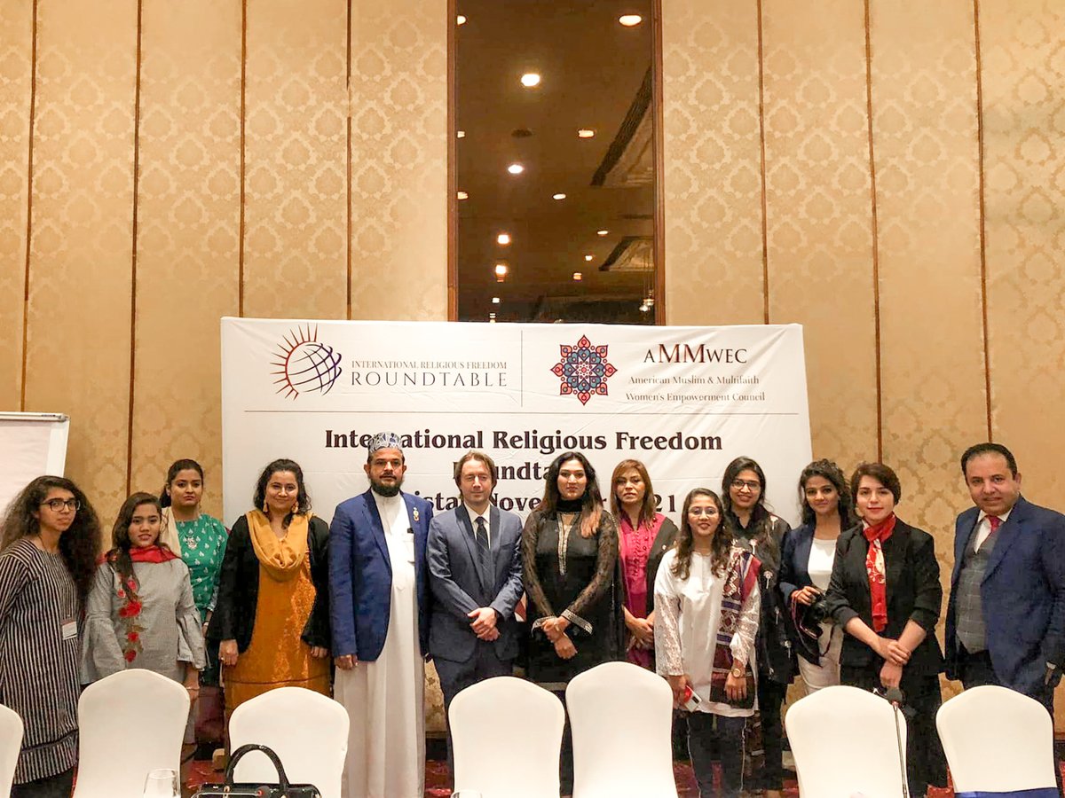 LiveWhatBelieve's tweet photo. "Women minorities are disproportionately affected because of their gender and status as a minority. Therefore, this event was historic because it was the first-ever women-led religious freedom roundtable in Pakistan... https://t.co/a0qRQFWL1Z