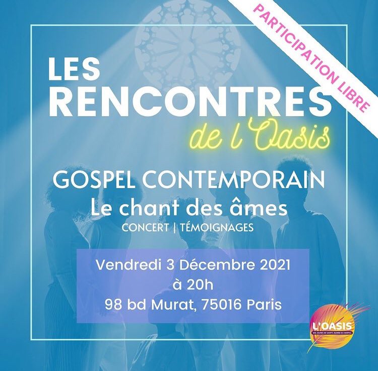 LeFaouYann's tweet photo. Très belle soirée à @lOasisParis sur le #gospel. Beaucoup de monde pour écouter la bonne nouvelle 😃 et découvrir ce formidable courant musical ! Merci à toute mon équipe pour l’organisation de ce formidable temps d’échange 🙏 #rencontres #partage #loasis #chantdesâmes https://t.co/vQdES6peWR