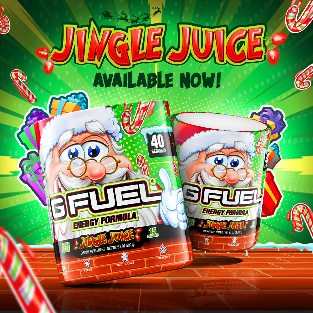 G FUEL® on Twitter " ️ "𝐋𝐈𝐊𝐄 + 𝐑𝐓 + 𝐂𝐎𝐌𝐌𝐄𝐍𝐓 🎅" to enter to win a