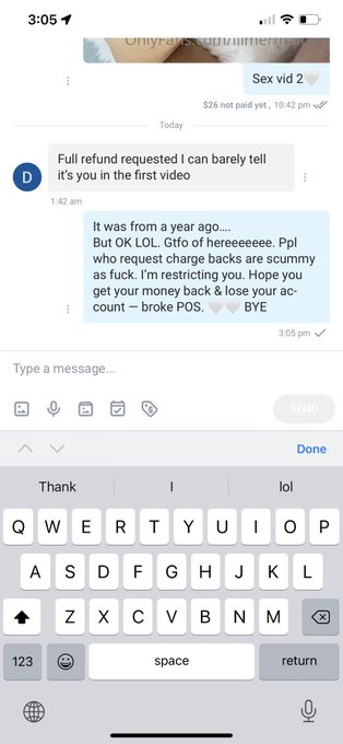 Watch ᗷᗩ𝗂ᒪ𝖤Y♡︎'s leaked NSFW photo on TwXstars