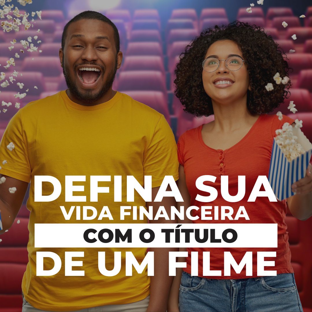 AfroBanco's tweet photo. Final de semana também é dia de sofá, pipoca e um filminho. 

E se o filme fosse sobre a sua vida financeira, qual filme seria? 

Conta aqui para a gente nos comentários. 😍 https://t.co/noXSWYZety