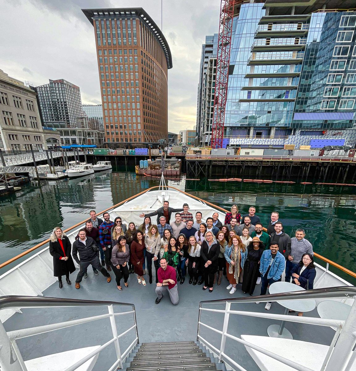 HiMarleyInc's tweet photo. We hit some big milestones this year, including 1 million users of our platform &amp; wanted to thank our team &amp; celebrate in style on the #SpiritofBoston! It was a sunny day with spectacular food, drinks &amp; views &amp; most importantly, the opportunity to come together! #LifeAtMarley https://t.co/Og32UasDKu