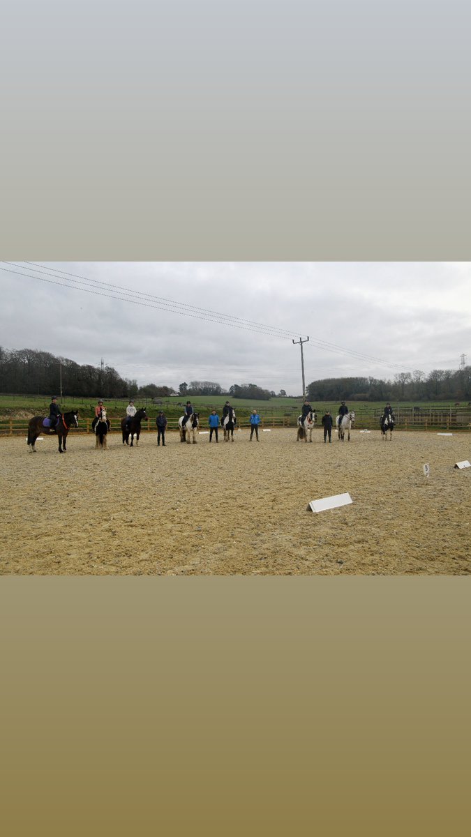 OdihamEquineRAF's tweet photo. 🐎🐎Beginners day was a HUGE success!

Massive thankyou to Rachel at Inadown for putting this on for us today! 
Well done to @Liam for organising the day with a decent turn out! We hope everyone enjoyed themselves and learnt a few things from the stable/horse management lessons! https://t.co/kAyOXnfzP2