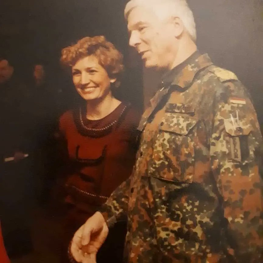 LuzhaBesa's tweet photo. Rest in peace my dear friend #KlausReinhardt
You became part of Kosovo's recent history during the time you served in #Kosovo as #Nato command.
You got a new family in Kosovo,
as a godfather to #JoraLuzha remaining always a part of our family and remembered with great respect. https://t.co/mICBdjg9nt