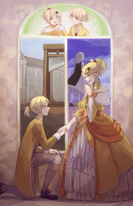 servant of evil full piece for the @vocaloidfame zine! 