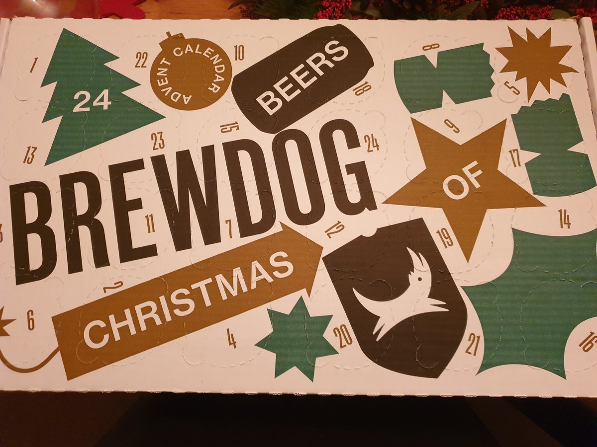 JasonGgodfrey's tweet photo. Best thing about working away...coming home to a couple of extra days to open on the advent calendar! #brewdogadvent #CountdowntoChristmas https://t.co/Kolb41lpOc