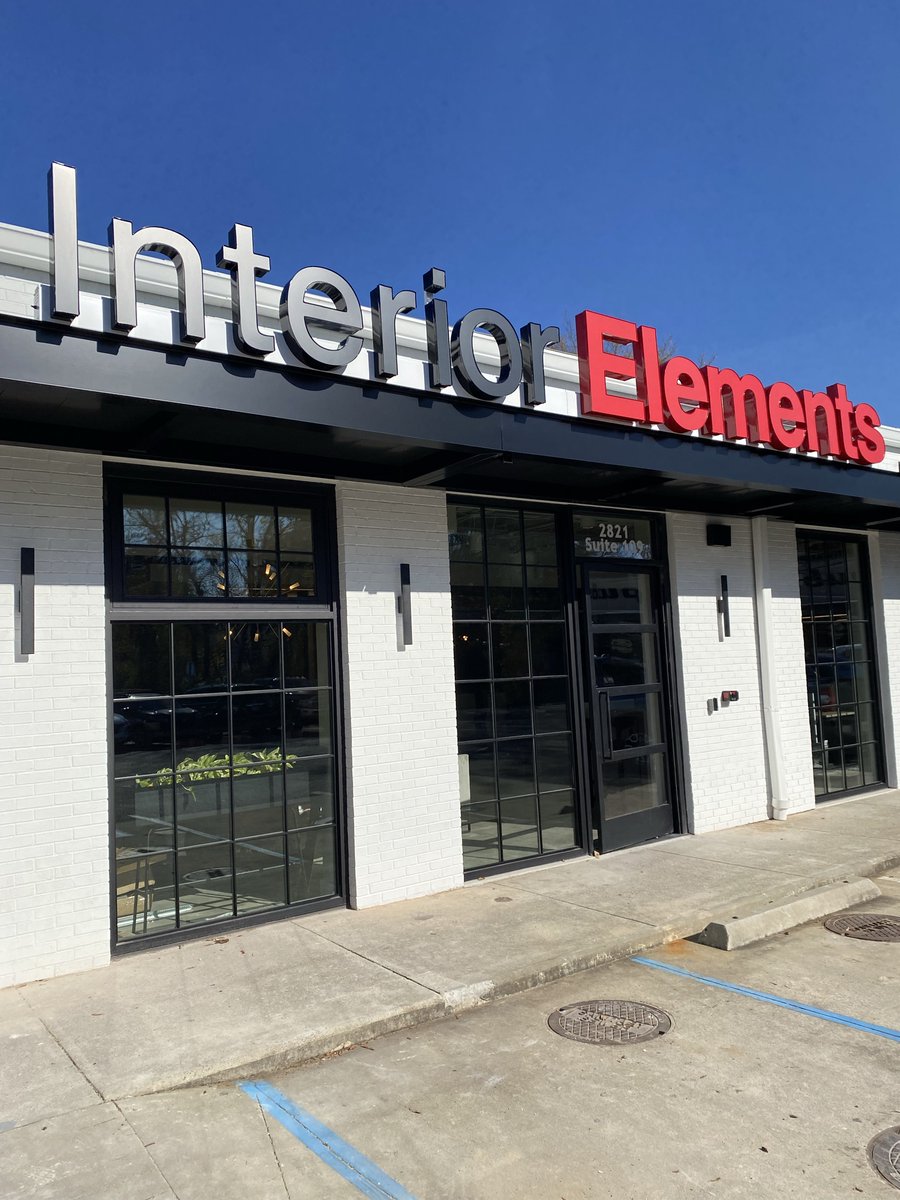 InteriorElement's tweet photo. New Sign Alert! π¨
Things are progressing nicely at our new showroom in Birmingham!
#IE #newsignwhodis #signssignseverywhereasign #lookinggood #birmingham #homewood https://t.co/ck0lY0XTDe