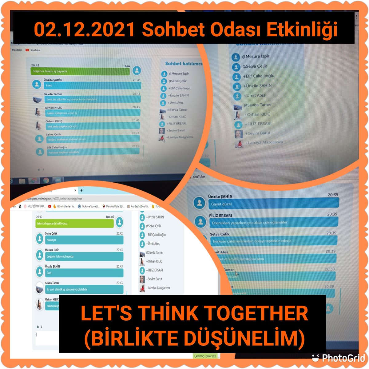 IspirMesure's tweet photo. Mesure İspir İbrahim Ergen İlkokulu 2 B Sınıfı Toprakkale OSMANİYE Sohbet Odası Etkinliğimiz
@Letsthinktoget3 @eTwinningDestek @nzileahin13 @3c538a8cb2ef435
@Selvaelik1 https://t.co/fquM1ElKU5