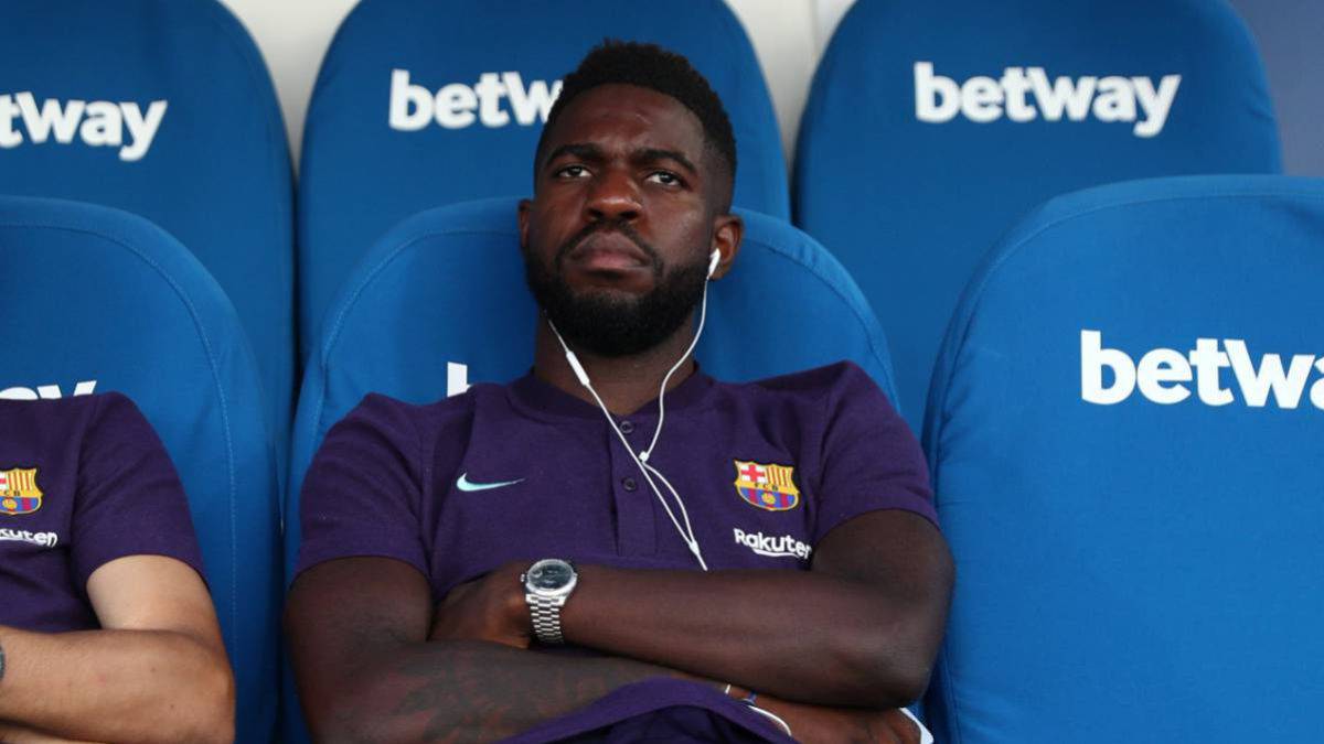 BarcaTimes's tweet photo. 📰 [AS] | Umtiti has no place in Xavi's team and could have found a way out for January

According to the journalist Rudy Galetti, the Frenchman is one of the options that AC Milan is considering , after the injury of Simon Kjaer that will keep him off the pitch for six months https://t.co/NTXnbRveXn