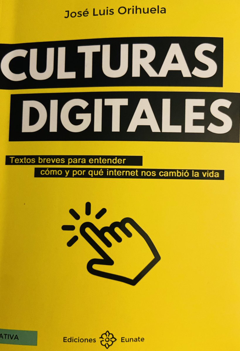 Un orgullo haber presentado en <a href="/Farodevigo/">Faro de Vigo</a> el libro #CulturasDigitales del gurú José Luis Orihuela <a href="/jlori/">Jose Luis Orihuela</a>. ¿Cómo y por qué internet nos ha cambiado la vida? Muy recomendable e interesante lectura. @EunateEdiciones 
<a href="/DircomSpain/">Dircom</a> 
<a href="/fape_fape/">FAPE</a>