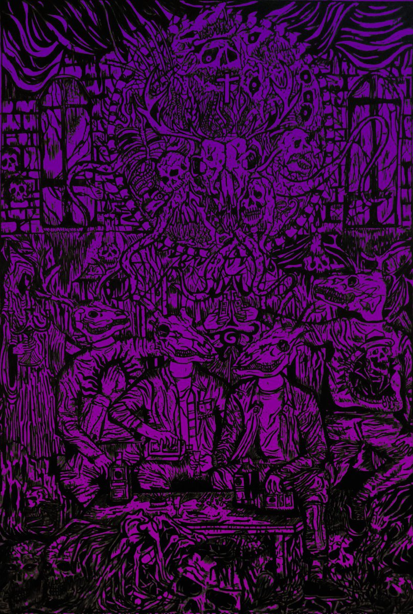 Alexafier_'s tweet photo. NEW DROP
Monstrous skull purple on @hicetnunc2000
.
.
6/6 edition
0.5 tez
💀💀💀💀💀☠️☠️

Link in bellow for collection
https://t.co/qBDoWITsIq
#NFTs #hicetnunc2000 #tezos #nftcollectors #NFTCommunity #nftart #NFTartists https://t.co/JJrL2sXgYj