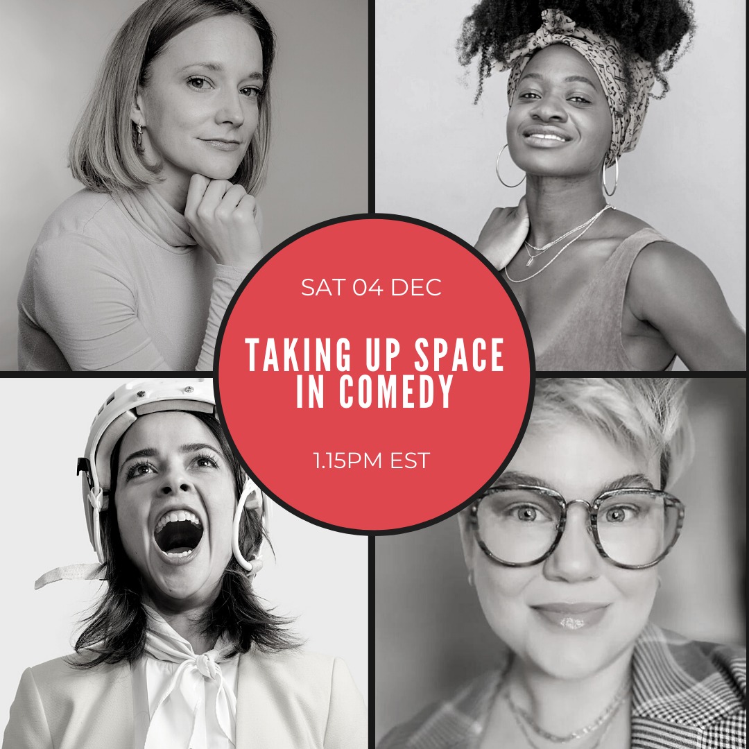 Female Voices Rock (@fvrfilmfest) on Twitter photo Tomorrow 10.15am PST / 1.15pm EST we'll be covering how women can/are "TAKING UP SPACE IN COMEDY" <a href="/emmaramos13/">Emma Ramos</a> @AshleyMcAtee <a href="/KristenVanNest/">Kristen Van Nest ✍️ Author of WHERE TO NEST</a> <a href="/momonilessprobs/">Moni Oyedepo</a> #fvr2021 #comedy #screenwriters #preWGA #screenwriting #comedian #funnywomen femalevoicesrock.com Tomorrow 10.15am PST / 1.15pm EST we'll be covering how women can/are "TAKING UP SPACE IN COMEDY" <a href="/emmaramos13/">Emma Ramos</a> @AshleyMcAtee <a href="/KristenVanNest/">Kristen Van Nest ✍️ Author of WHERE TO NEST</a> <a href="/momonilessprobs/">Moni Oyedepo</a> #fvr2021 #comedy #screenwriters #preWGA #screenwriting #comedian #funnywomen femalevoicesrock.com