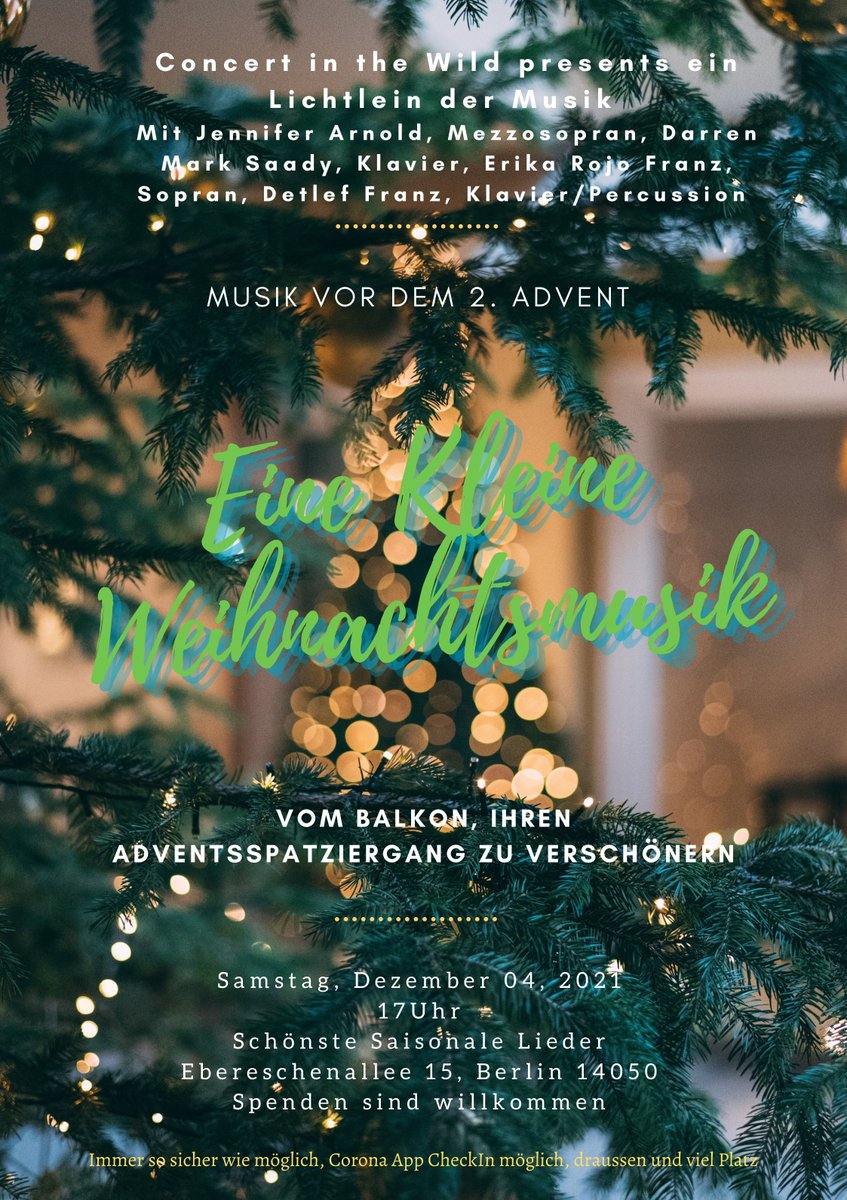 MezzoTriGirl's tweet photo. We really made the right decision to continue with our Concerts, no matter what!  People were so happy to hear beautiful music and drink Glühwein! #weihnachtsmarktberlinprivat #concertinthewild #livemusicberlin #privatechristmasmarket #caroling https://t.co/t3DVtjueRv