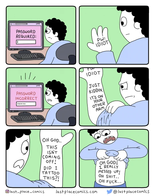 🖥️New comic: Password Required🖥️ 
