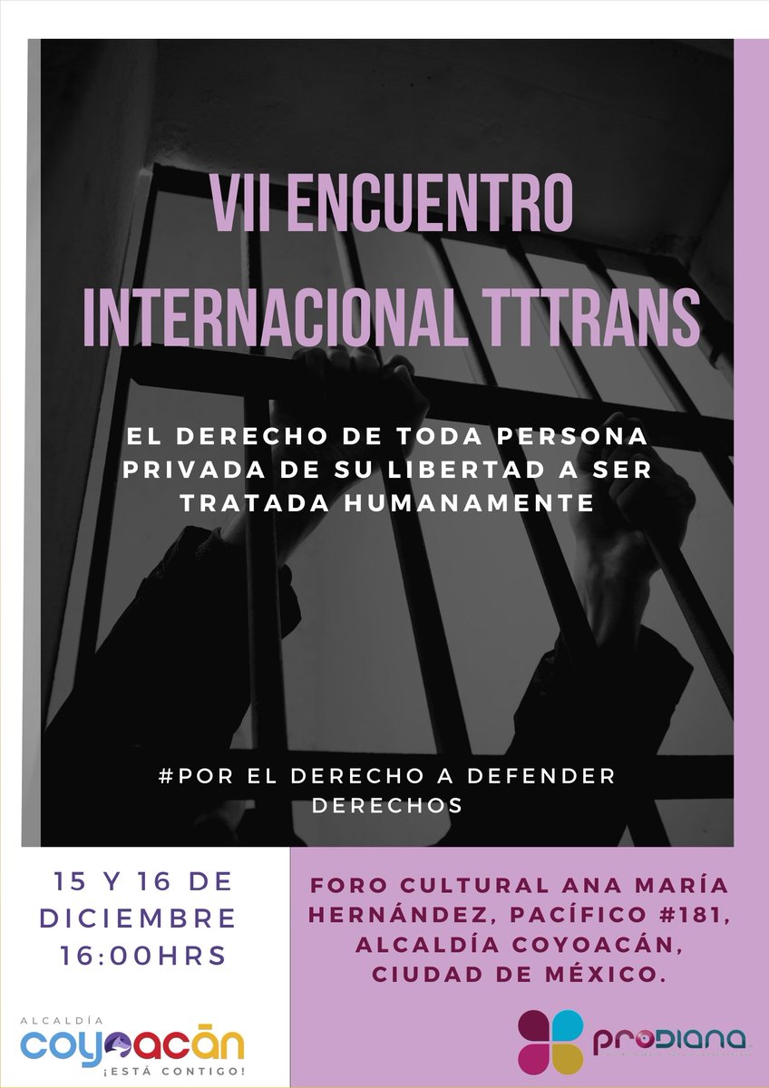 ProdianaONG's tweet photo. L@s esperamos en nuestro VII Encuentro Internacional TTTRANS este 15 y 16 de Diciembre. 
¡Inscríbete! @Alcaldia_Coy @giogutierrezag 
https://t.co/ZKDHuMUWrK https://t.co/8PxK5aqQFc https://t.co/G3XfEwmklR https://t.co/r7NvJz0NgR