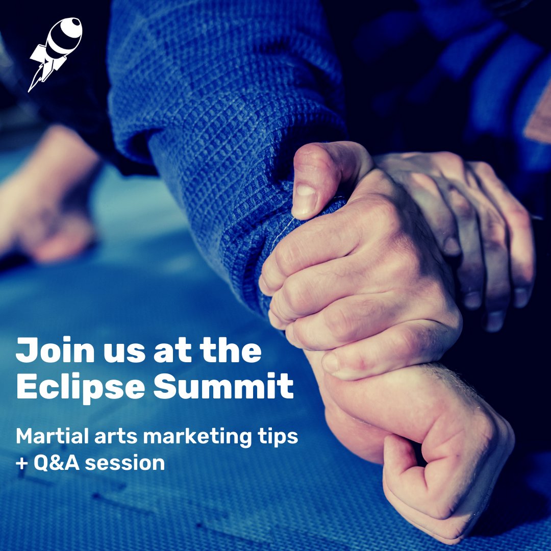 Join UpLaunch at the Eclipse Summit! Team member Ben will teach you all about websites, paid ads, and marketing automation for martial arts: hubs.li/Q010gN4C0?utm_…  #uplaunch