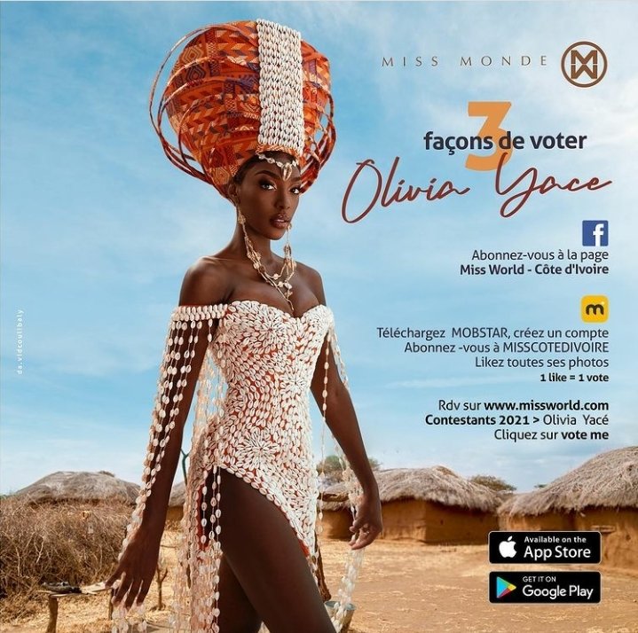 IvoriansVoice's tweet photo. Olivia Yace is the only Ivorian contestant to miss world https://t.co/13KiMoTU5B