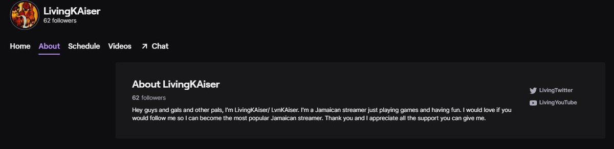 LvnKAiser's tweet photo. #twitchstreaming I'm 7 followers away from the nicest number. Be apart of my first 69🤣and I hope you enjoy my content as well https://t.co/4PpGAXTqeh