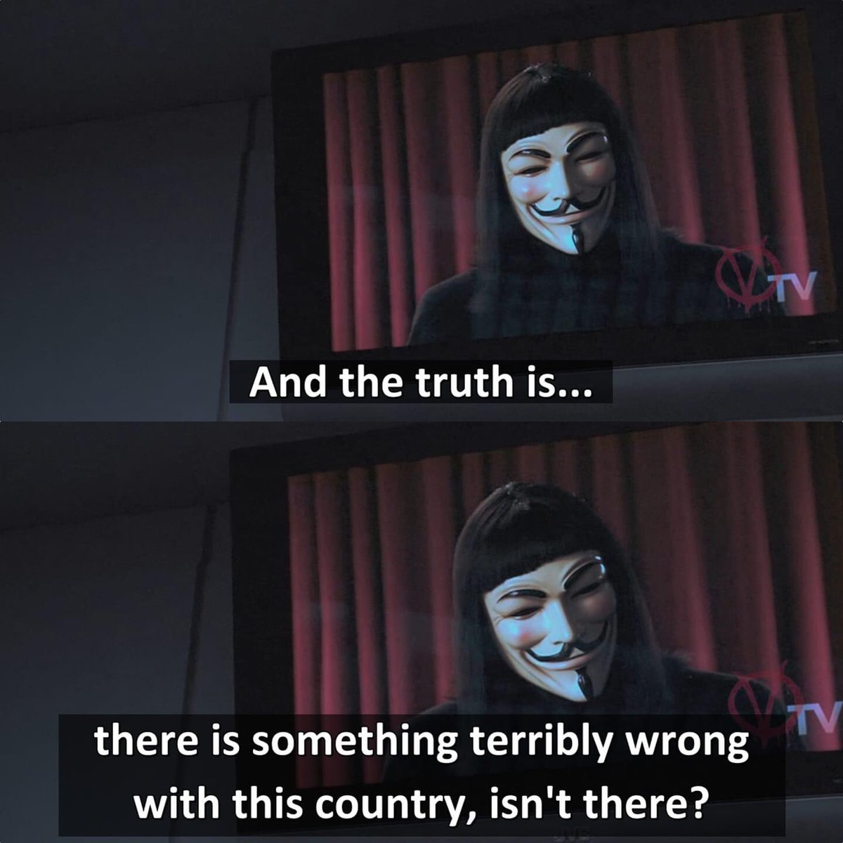 MehrAdeelRiaz's tweet photo. Just quoting V for Vendetta here! 
#Sialkot https://t.co/KLkE4r5hUx