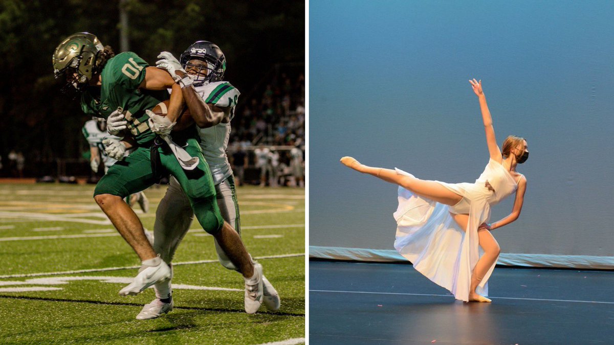 Weekend plans! The football team takes on Rolesville in the semifinals at 7 p.m. today and our talented dance students present Part 2 of the Fall Dance Concert "And So She Did" at 2:30 and 7 p.m. Sunday.
Get your tickets 👇
bit.ly/FootballSemis21
bit.ly/FallDanceConce…