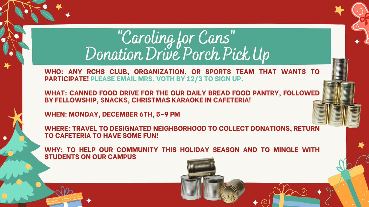 RCHS Student Council tweet media