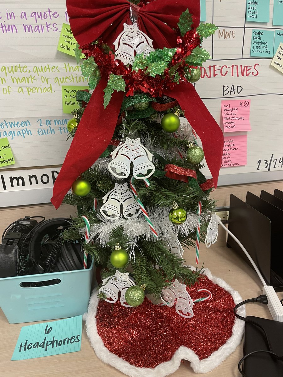 AshleyZunigaGo1's tweet photo. Loving our mini Class Christmas Tree! @Hill_AISD Hawks outdid themselves with the decor! π π² #gettinginthechristmasspirit https://t.co/mNwkmbSk8z