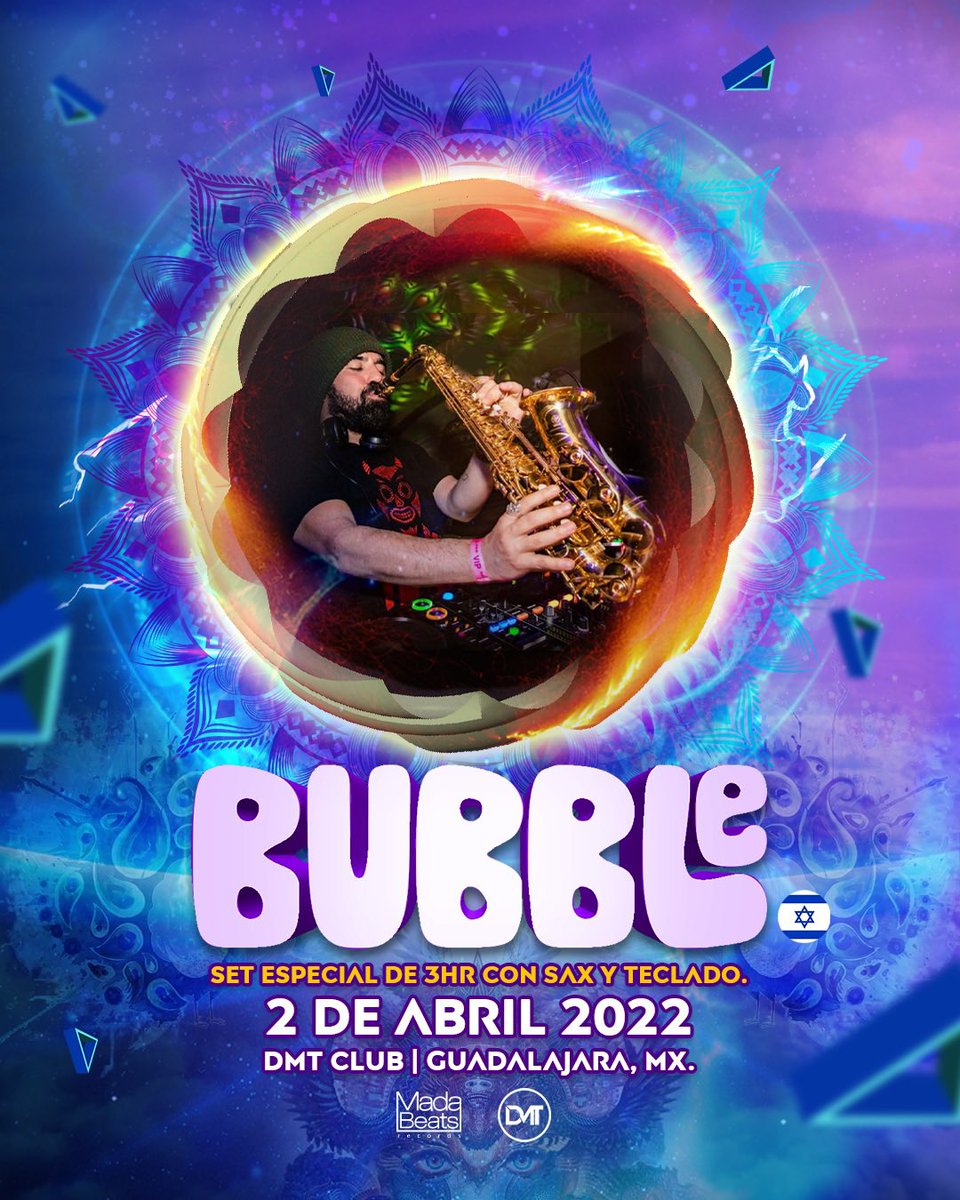 AudiophonicLive's tweet photo. #Bubble en Guadalajara
#Madabeats #DMTclub 
Evento: https://t.co/F2DV94whFX https://t.co/K4fnqofFlX