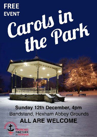 Carols! #hexham #Christmas #babyjesus