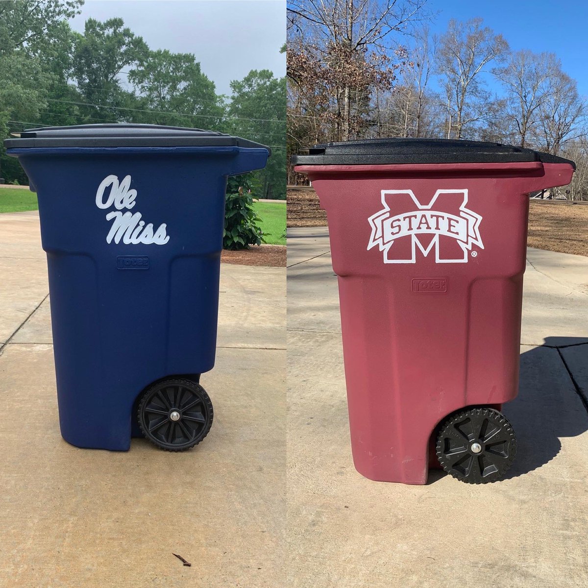 CollegeCornerMS's tweet photo. What do you get the fan that has everything? 🤔🤔  You get them a FanCan!!! This has been one of the hottest selling gifts. Swing by or call today!!! 🚛🚛 #hottytoddy #HailState @brianhadad @robbiefaulk247 @NealMcCready @RivalsChase https://t.co/LYaXpLlv4N
